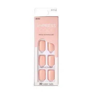 Искусственные ногти Impress Color Kiss, цвет peevish pink