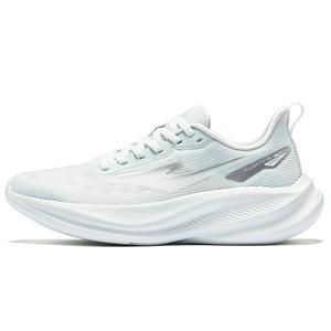 Легкие, дышащие, амортизирующие, низкие кроссовки для бега, женские, цвет «снежинка», ярко-серебристый Erke, Snowflake Paste Bright Silver