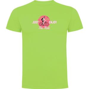 Футболка Kruskis Just Enjoy The Ride, желтый