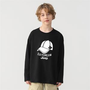 Футболка для младших школьников Jeep, черный