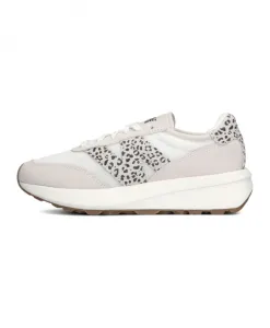 Бежевые кроссовки с принтом пантеры New Balance, бежевый