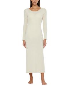 Платье макси Onia, связанное крючком, коричневый