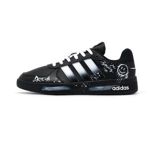 Courtbeat Gothic Graffiti Cushioning Low top Skateboard Shoes Unisex Adidas Neo, белый