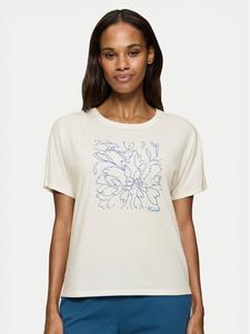 Пижамная футболка свободного кроя Mix & Match 10218281 Triumph, бежевый