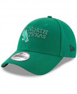 Мужская регулируемая кепка Kelly Green North Texas Mean Green The League 9FORTY New Era