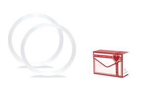 Женский браслет из смолы Cuz Strange Intention, белый