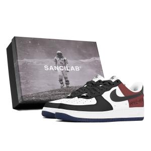 Кроссовки Nike Air Force 1 Skateboard Shoes Men Low-Top Black