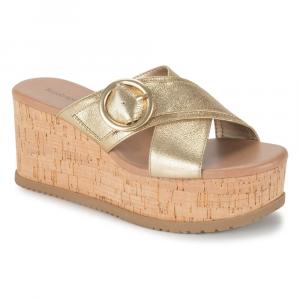 Босоножки на танкетке Sydney Baretraps, золотой
