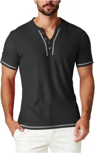 Футболка с V-образным вырезом для мужчин, Regular Fit, Y2K