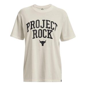 Футболка project rock heavyweight t-shirt 'white' Under Armour, белый