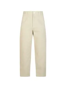 Брюки с поясными шлевками A.P.C., бежевый