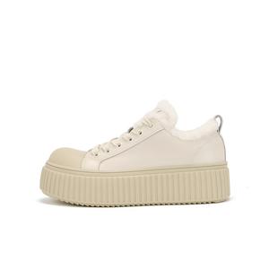 Низкие повседневные туфли женские BENZI, Ecru