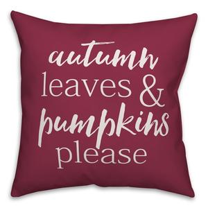 Декоративная подушка из полиэстера CREATIVE PRODUCTS 16 x 16 дюймов, темно-бордовый