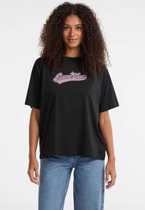 Футболка Guess Jeans Print T-shirt, Schwarz/Black
