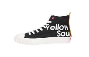 ISTEP Женские высокие кеды из хлопка черно-белые