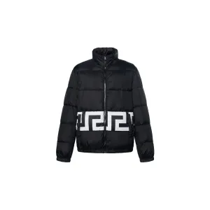 VERSACE Пуховик мужской черный, Black