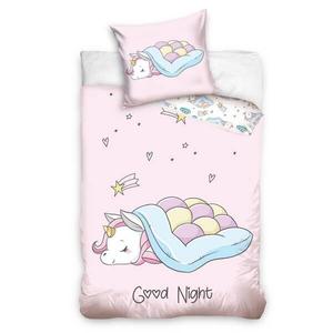 Постельное белье единорог good night unicorn Mtonlinehandel, розовый