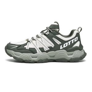 LOTTO Кроссовки для бега мужские, с термоамортизаторами, защитой от истирания, дышащие, темно-зеленые