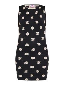 Длинное платье myMo, цвет schwarz creme lila