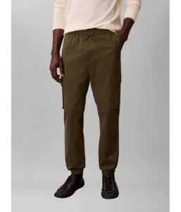 Брюки-Карго skinny fit Calvin Klein Jeans, оливково-зеленый