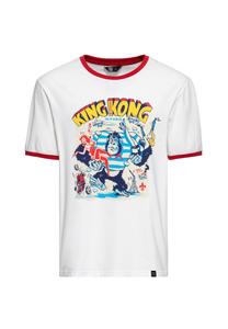 Рубашка с принтом и изображением Парижа KING KEROSIN