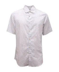 Рубашка с эффектом мятой ткани, изготовлена в Италии. Dsquared2, белый