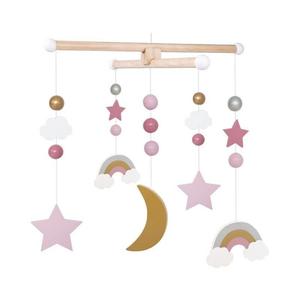 Деревянный мобильный Радуга Джабадабадо JaBaDaBaDo