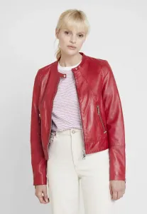 Кожаная куртка гренады Maze, Red