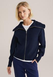 Кардиган WE Fashion Cardigan, Navy Blue/Blue