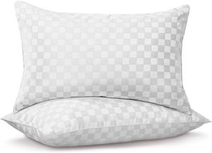 Swandream Подушка с искусственным наполнителем для сна на спине, животе или боку White