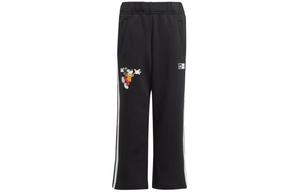 Детские трикотажные спортивные штаны Adidas, черный