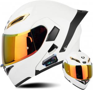 Шлем спортивный Esrada Qk98087 Bluetooth, белый