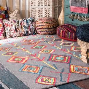 Ковер nuLOOM, 153 x 244 см, Hand Tufted Belini, Grey