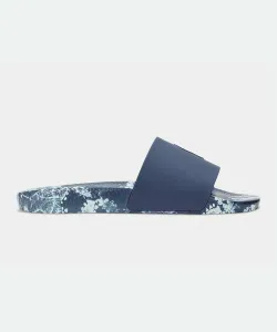 Сандалии Polo Ralph Lauren P84T POLO SLIDE белого и темно-синего цвета, цвет White Navy