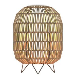 Настольная лампа Loistaa Sinu, полираттан / железо - коричневый