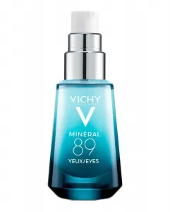 Восстанавливающий укрепляющий крем для глаз против припухлостей и темных кругов 15 мл Minéral 89 Vichy