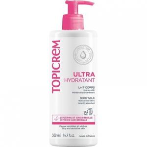 Ультраувлажняющее молочко для тела 500мл, Topicrem