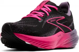 Женские кроссовки Brooks Glycerin 22 нейтральной амортизации, черный/фуксия