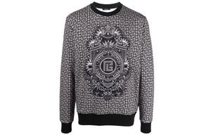 BALMAIN Серый свитшот Men's Gray