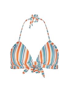 Верх бикини Skiny, цвет hellblau/orange/weiß