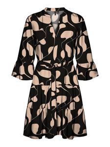 Vero Moda Curve Платье 'VERA' в черном цвете