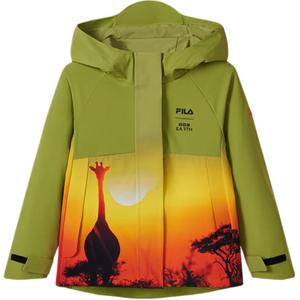 Куртка с принтом для детей 3-7 лет FILA KIDS, All Over Print