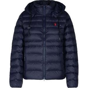 Водостойкая складная куртка с капюшоном Polo Ralph Lauren, синий