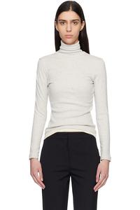 Flore Flore Серая водолазка Дина