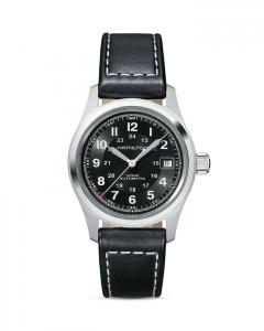 Наручные часы Hamilton Khaki Field, 38 мм, черный