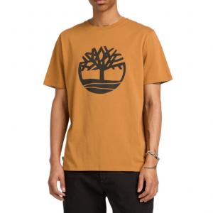 Timberland Футболка мужская Wheat с круглым вырезом, умеренно прямого кроя