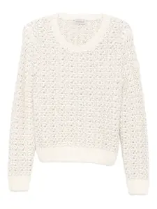 Толстовка с круглым вырезом MONCLER, нейтральный