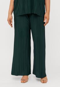 Брюки ONLY Carmakoma CARRAVENNA PLISSE, Scarab/Dark Green