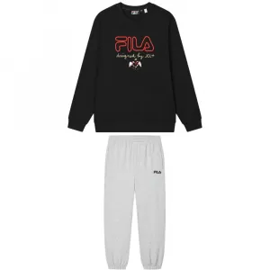 Оригинальный повседневный спортивный костюм для мужчин ORIGINALE FILA, черный