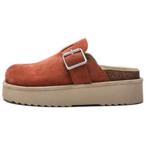 Сандалии с закрытым носком из износостойкого материала EVA для женщин Ed Hardy, Brown